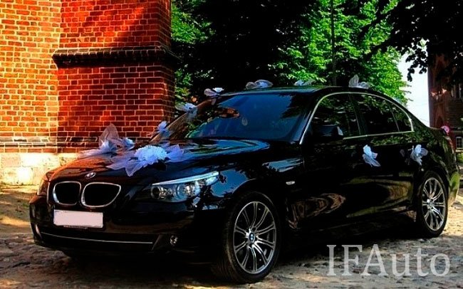 Аренда BMW 5 E60 на свадьбу Ивано-Франковск