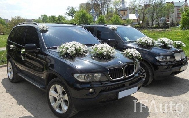 Аренда BMW X5 E53 на свадьбу Ивано-Франковск