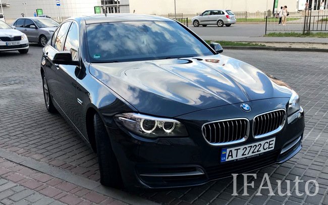 Аренда BMW 5 F10 на свадьбу Івано-Франківськ