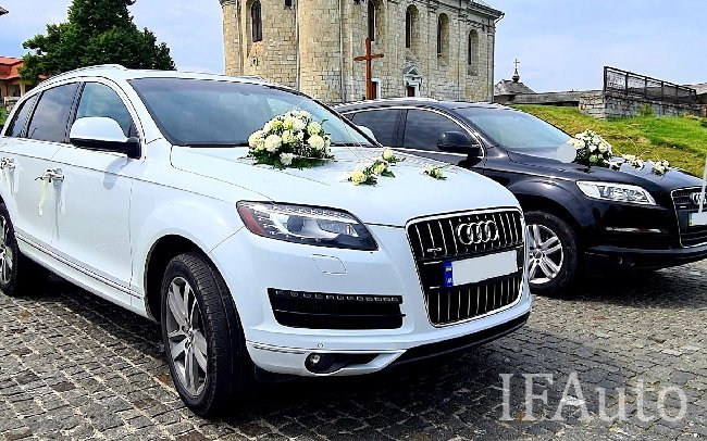 Аренда Audi Q7 на свадьбу Івано-Франківськ